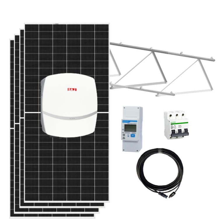 kit autoconsumo inversor saj 1.5kw