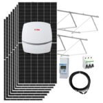 kit paneles solares con conexión a red 3kw