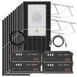 kit solar con inversor 6kw y bateria pylontech