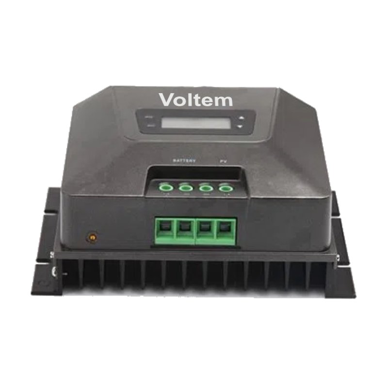 regulador de carga solar mppt con display voltem