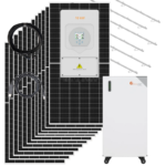Kit solar trifásico Deye 10kW con batería de litio Felicity 16kWh para autoconsumo