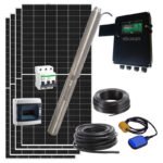 kit bombeo solar pozo hasta 140 metros