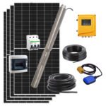 kit bombeo solar para pozo hasta 240m