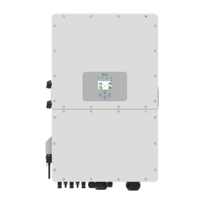 Inversor híbrido Deye 30Kw Trifásico Alto Voltaje Frontal