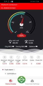 app bms bateria solar litio 12v