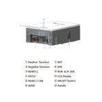 Batería solar Litio 5.12KW Voltem 48V pared - Imagen 2