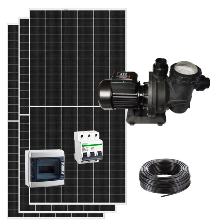 kit bombeo solar depuradora 20m3