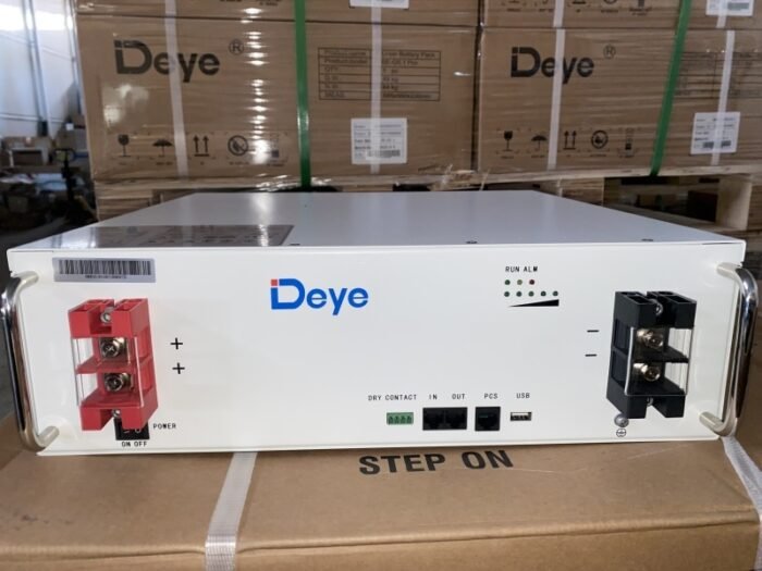 foto de bateria solar de litio deye 5 kilowatios