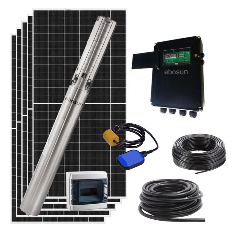 kit bombeo solar pozo 160m