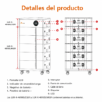 Bateria BMS LUX-X-FLS48100SCG1