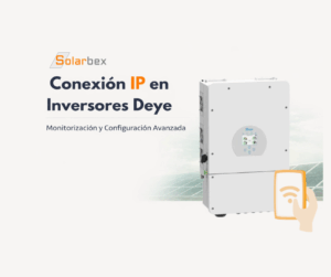 Configuración del WiFi en inversor Deye mediante acceso por IP al logger