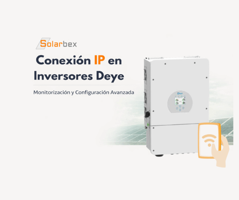 Configuración del WiFi en inversor Deye mediante acceso por IP al logger