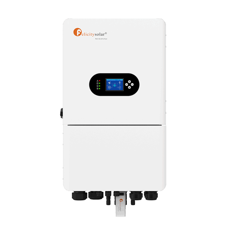 Inversor hibrido15kWh Trifásico Felicity vista frontal