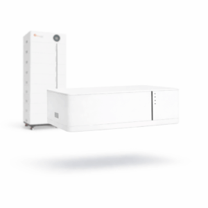 Módulo de ampliación Felicity Solar LUX-X-48100SMG1 5,12 kWh vista frontal, color blanco, para sistemas de baterías solares 48V