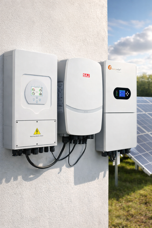 inversor solar para instalación fotovoltaica en vivienda