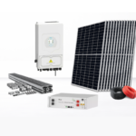 Kit solar Aislada Bateria Litio Deye 5000W