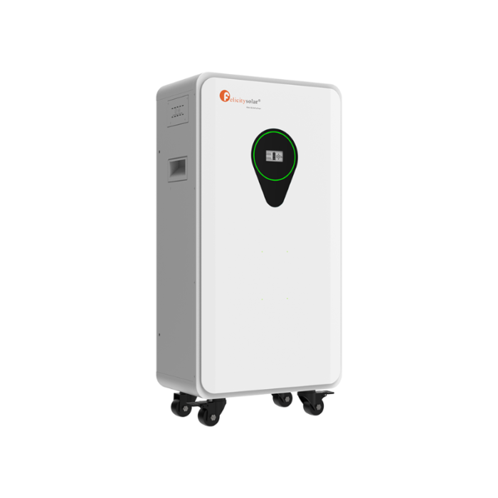 Batería Felicity Solar FLA48314-EU vista lateral izquierda