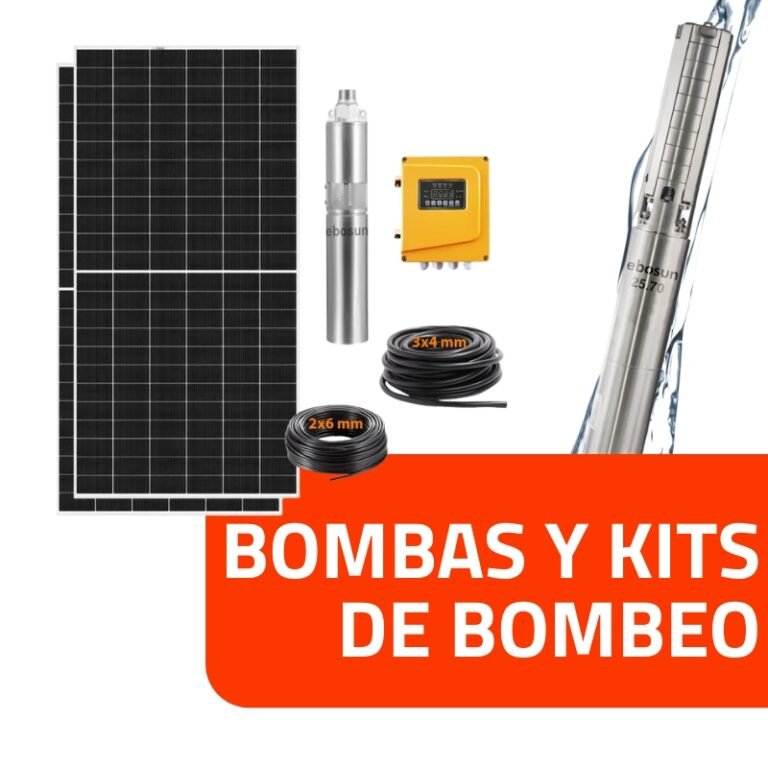 bombas y kits de bombeo
