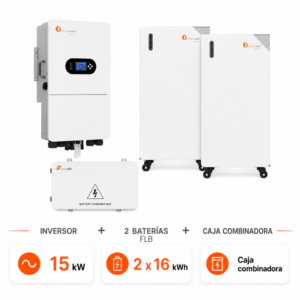 Pack inversor 2 bateria