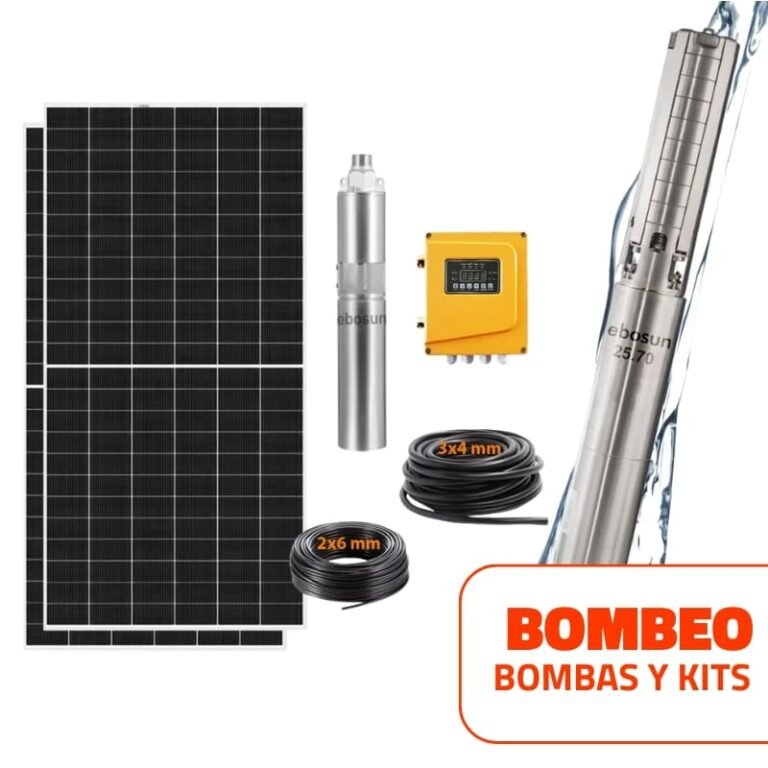 bombeo solar y kits