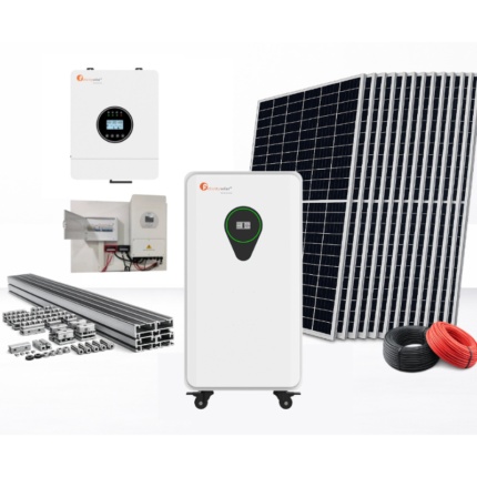 Kit solar aislada 48V Felicity con batería de litio 16kWh y paneles solares
