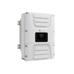 Vista frontal del inversor solar Felicity IVAM6048P1G1 con pantalla y diseño compacto