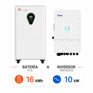 PACK DEYE 10K TRIF FLA 16KWH