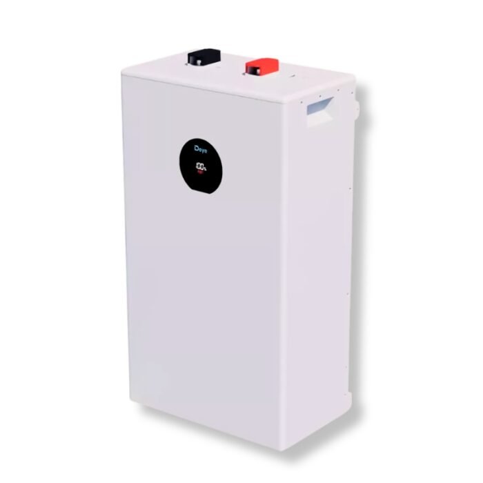 Sistema de autoconsumo Deye 48 V con inversor híbrido y batería LiFePO4 de 16 kWh