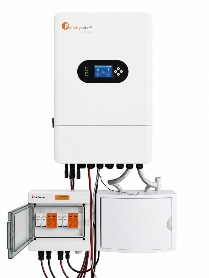 Kit Solar 10800Wp 8kW Monofásico + Batería 16kWh - Imagen 3