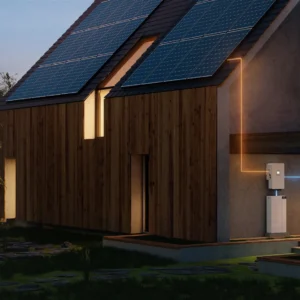 vivienda interior noche acumulacion 16kw deye