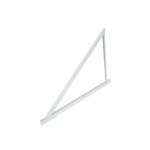 Estrutura Triangular Regulável 15–30° 1900 × 1700 mm