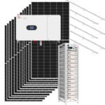 Kit Solar 62640Wp 50kW Trifásico HV + Bateria 51,2kWh