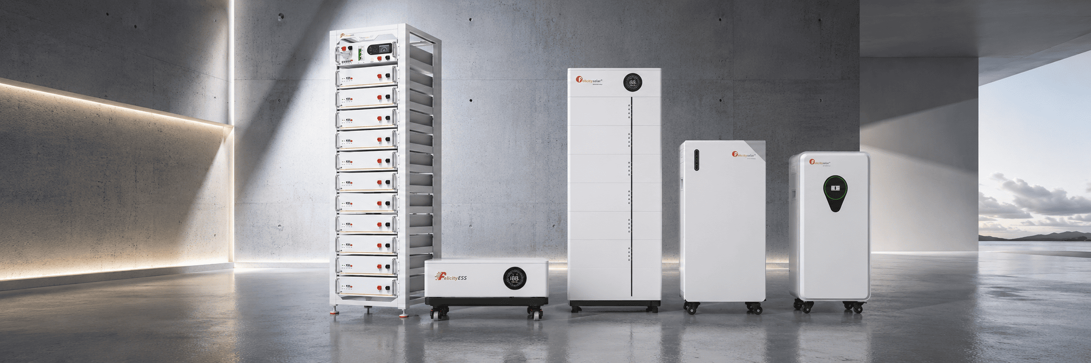 Baterías solares de litio y plomo para instalaciones fotovoltaicas