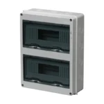Coffret électrique étanche 24 modules IP65 en saillie