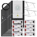 Kit Solar 18560Wp 16kW Monofásico + Bateria 40,96kWh