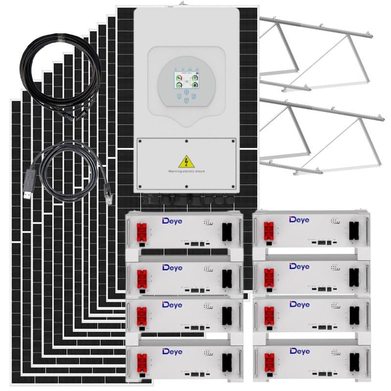 Kit Solar 18560Wp 16kW Monofásico + Bateria 40,96kWh