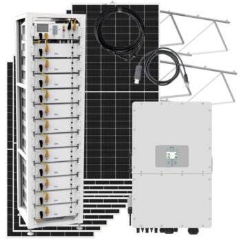 Kit Solar 50Kw Trifásico Deye y baterias de Litio-N3T