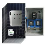 Kit de pompage solaire pour pompes triphasées jusqu’à 2 CV 220 V