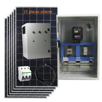 Kit de pompage solaire pour pompes triphasées de 3 et 4 CV 400 V