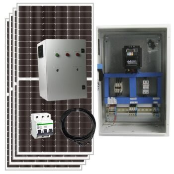 Kit de pompage solaire pour pompes triphasées de 5,5 CV