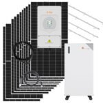 Kit Solar 9280Wp 8kW Monofásico + Bateria 16kWh