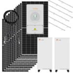 Kit Solar 17400Wp 15kW Trifásico + Baterias Felicity